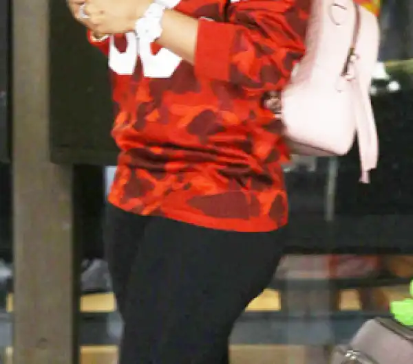 Now wait a minute! Where has Blac Chyna